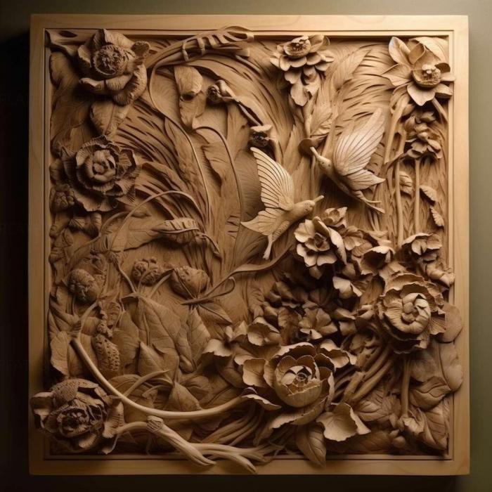 نموذج ثلاثي الأبعاد لآلة CNC 3D Art 